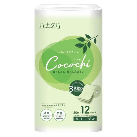 ハナタバ Cocochi 12ロール×6パック トリプル