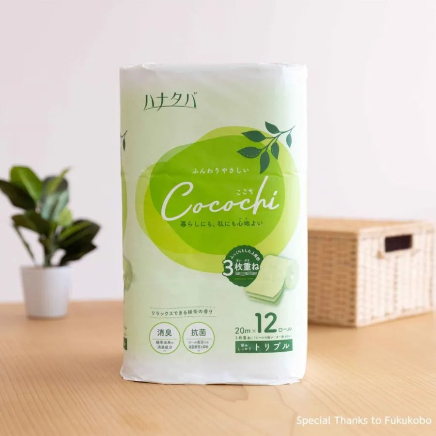 ハナタバ Cocochi 12ロール×6パック トリプル