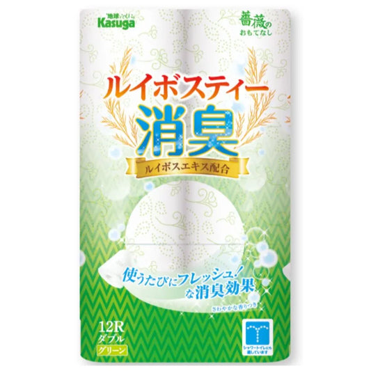 ルイボスティ消臭 25m 12ロール×8パック ダブル