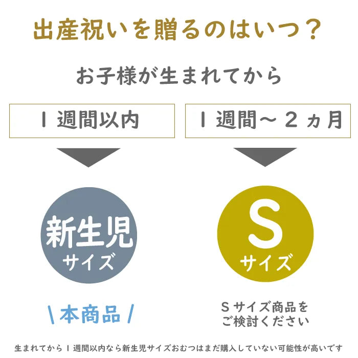 【失敗しない出産祝】ColeCole!紙おむつお試しボックス The gift 新生児サイズ