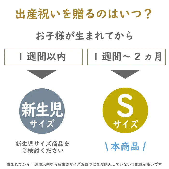 【失敗しない出産祝】ColeCole!紙おむつお試しボックス The gift Sサイズ