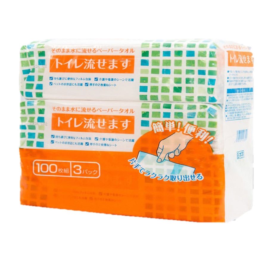 マスコ- トイレ流せます 100組×3個×16パック