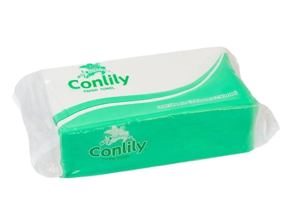 ペーパータオル こんりりー 中判ハードタイプ 200枚×25パック