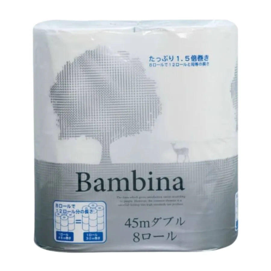 バンビーナ コンパクト ダブル 45m 8ロール×12パック