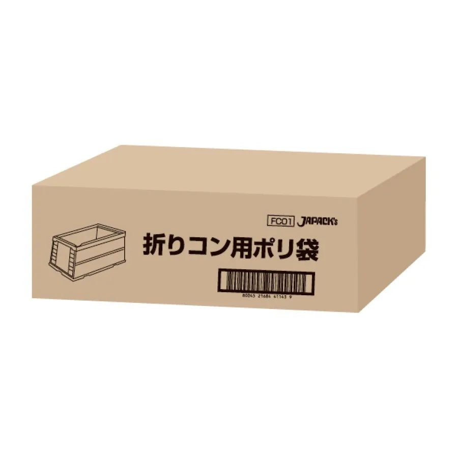 折コン用ポリ袋 1000枚 ジャパックス FC01