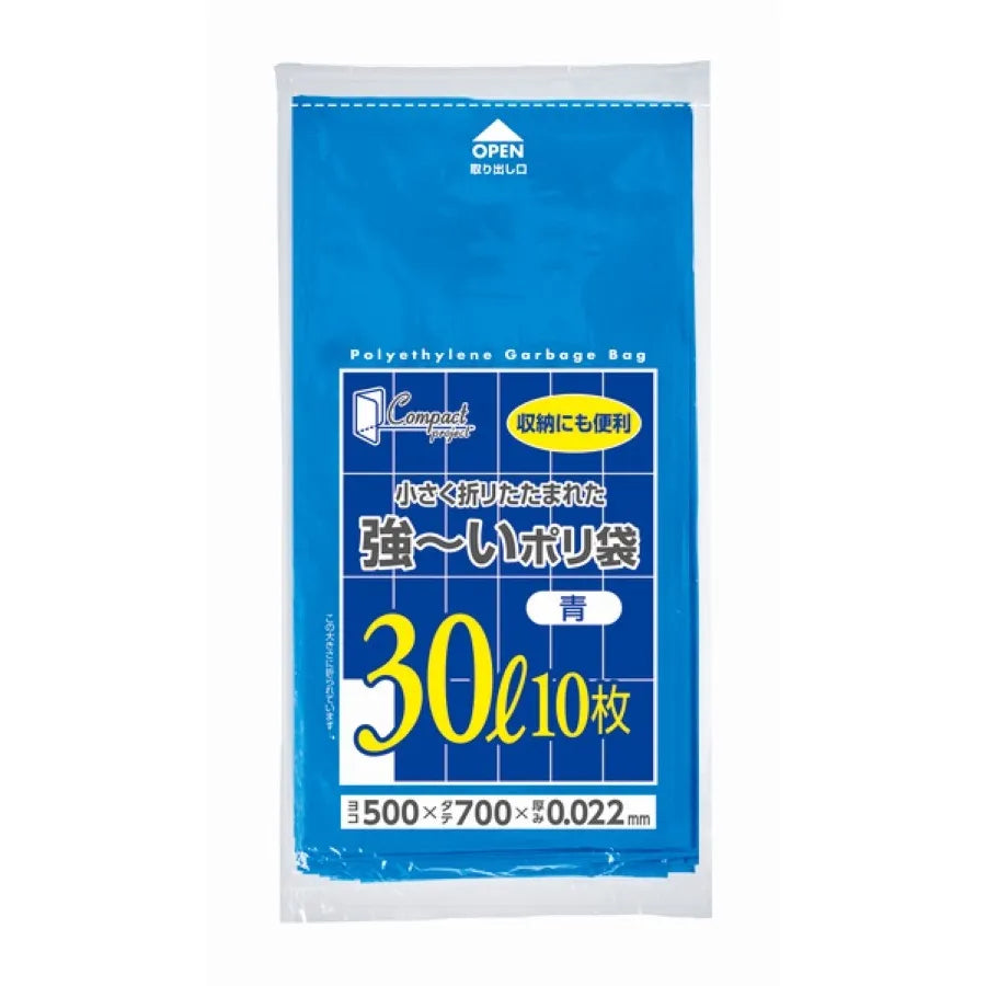 コンパクトプロジェクト 30L 青 10枚×60冊 ジャパックス PR-3B