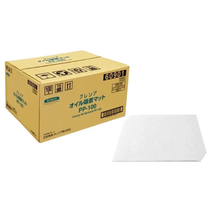 クレシア オイル吸着マット PP-100 100枚