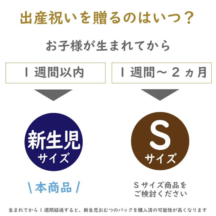 【失敗しない出産祝】ColeCole!紙おむつお試しボックス 新生児サイズ