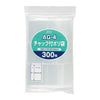 ジャパックス チャック付きポリ袋 AG-4 透明 300枚×70冊