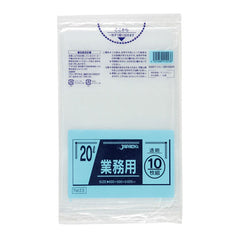 ジャパックス スタンダード ポリ袋 TM23 透明 20L 10枚×60冊