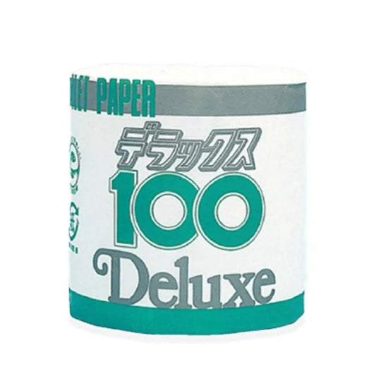 デラックス トイレットペーパー 個包装 シングル 100m 1ロール×60個