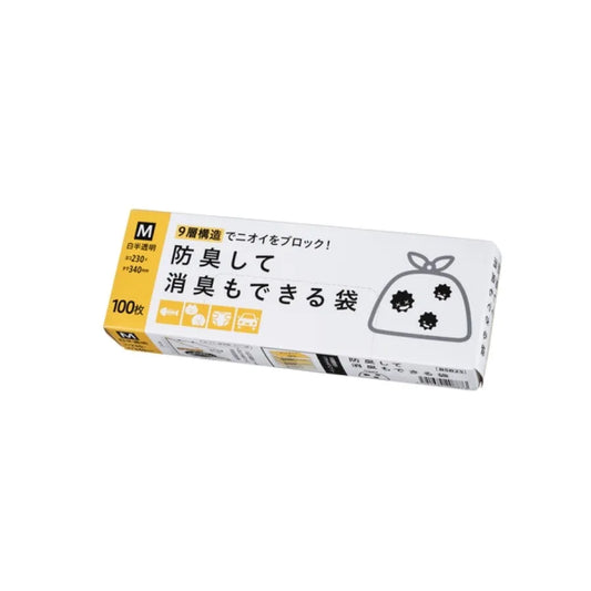 防臭+消臭ポリ袋 BOX M 100枚×24冊 ジャパックス BSB25