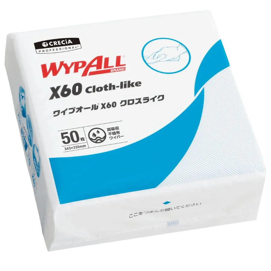 ワイプオールX60 クロスライク 4つ折り 50枚×18パック